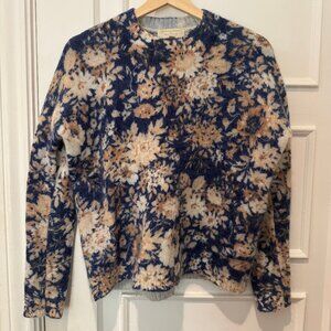 Sézane Azalee Sweater in Cara Print Size S